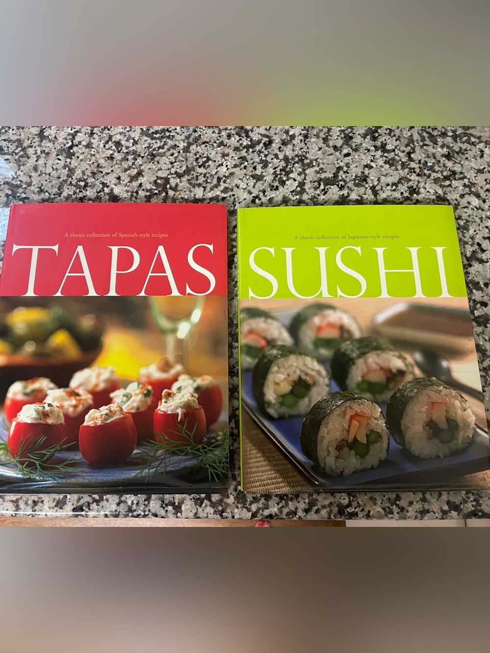 Tapas & Sushi Cookbook Set